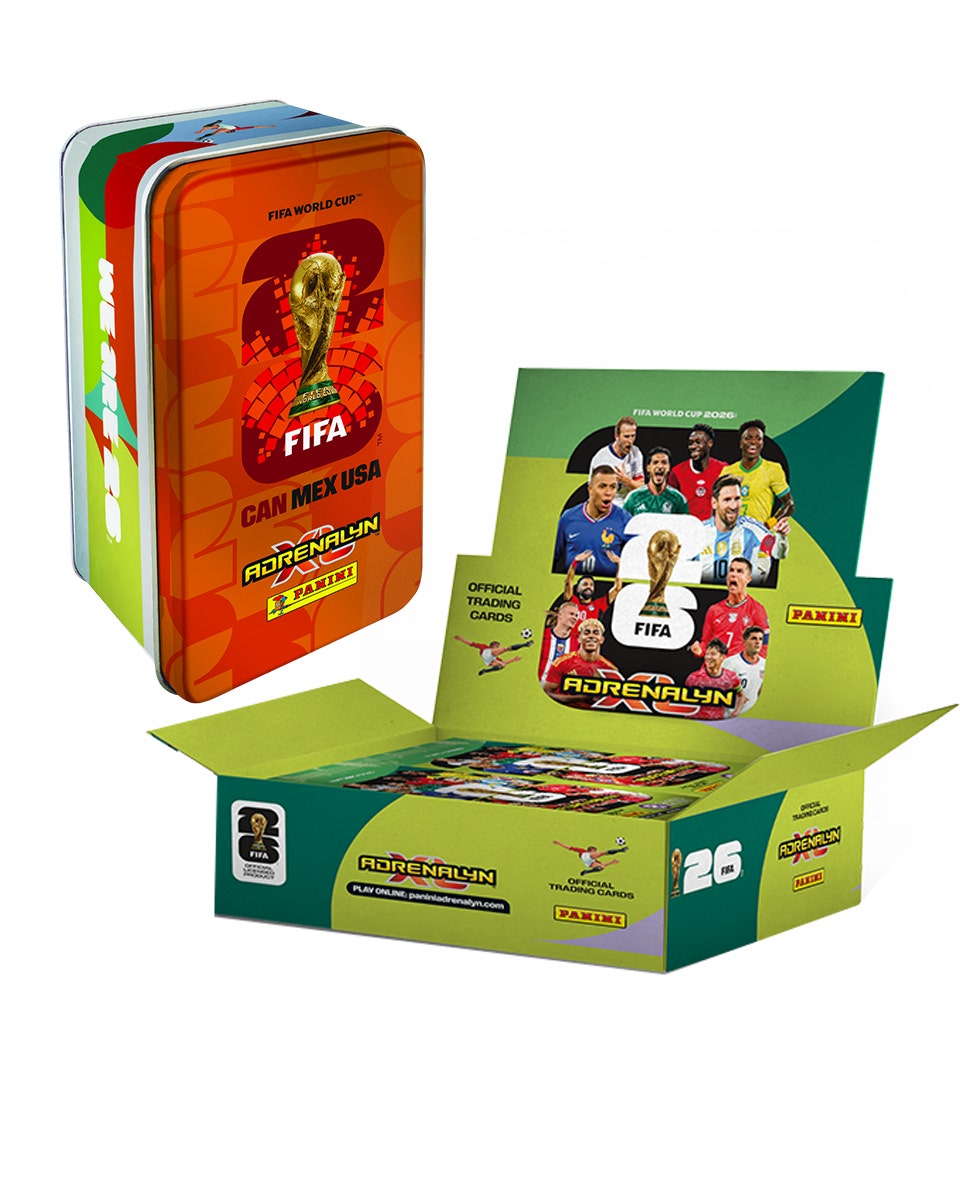 FIFA WORLD CUP 2026 COMBO ADRENALYN TIN + DISPLAY